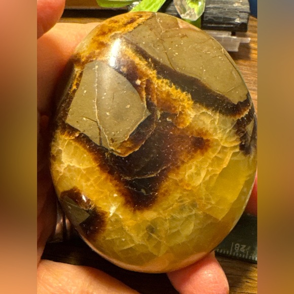 Beautiful Septarian palm stone #2 - Picture 11 of 14